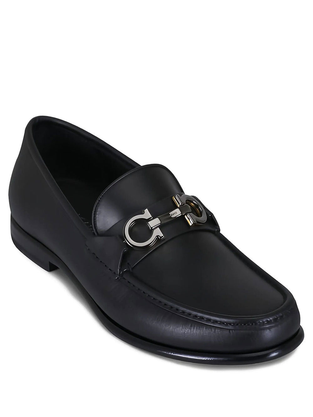 Ferragamo Men Avril Gancini Buckle Loafers FERRAGAMO