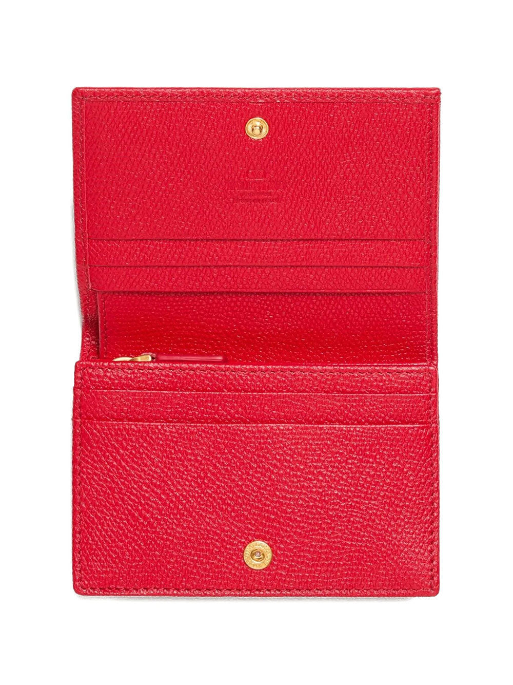 Valentino Garavani Women Vlogo Signature Grainy Leather Wallet VALENTINO GARAVANI