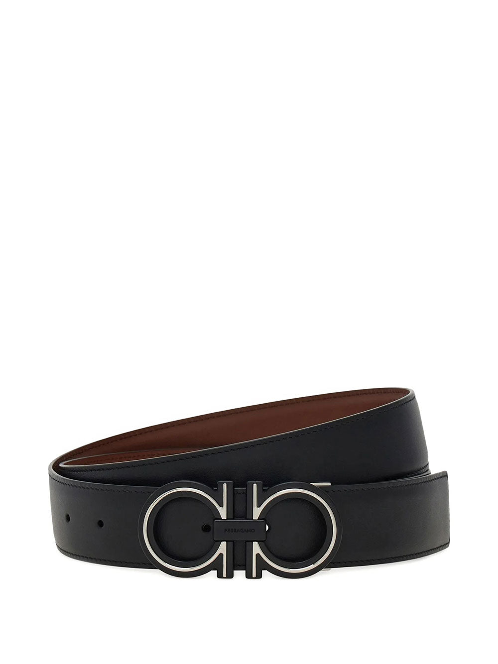 Ferragamo Men Cintura Reversibile E Regolabile Gancini FERRAGAMO