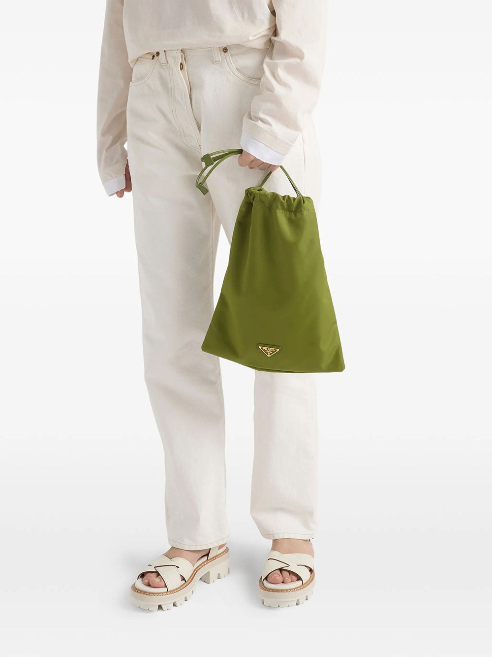 Prada Women Pouch Prada Wish In Re-Nylon PRADA