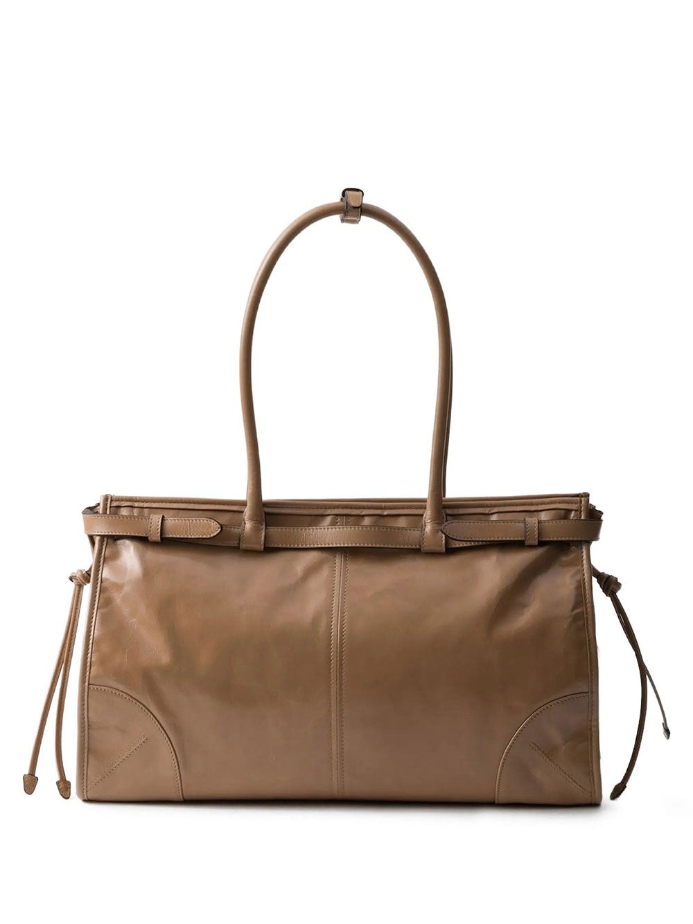 Prada Women Borsa A Mano Large In Pelle PRADA
