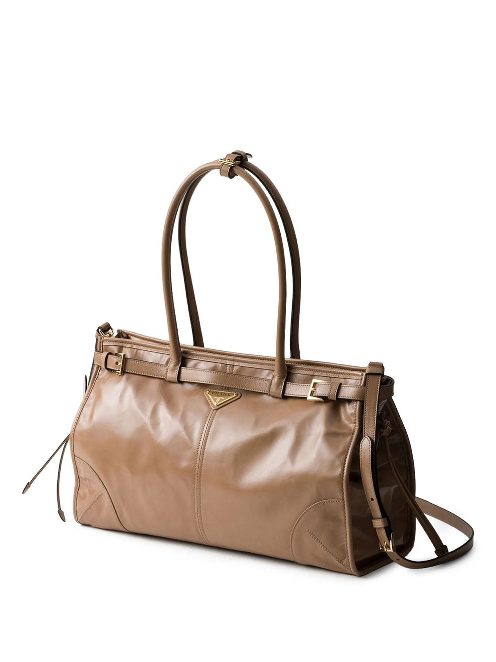 Prada Women Borsa A Mano Large In Pelle PRADA