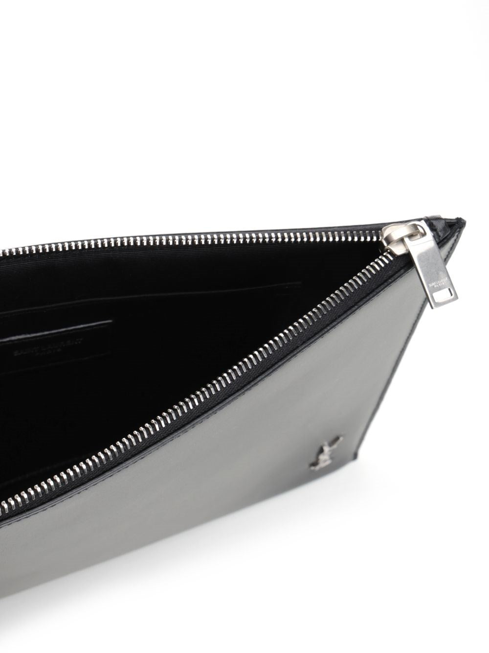 Saint Laurent Men Black Leather Ipad Case SAINT LAURENT