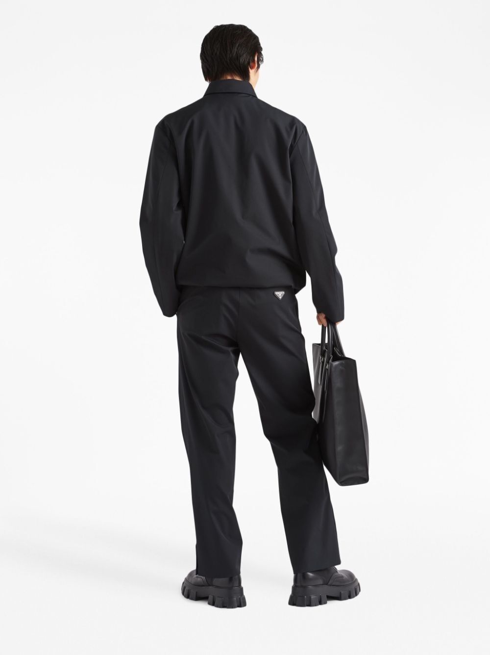 Prada Men Pantaloni In Tecno Stretch PRADA