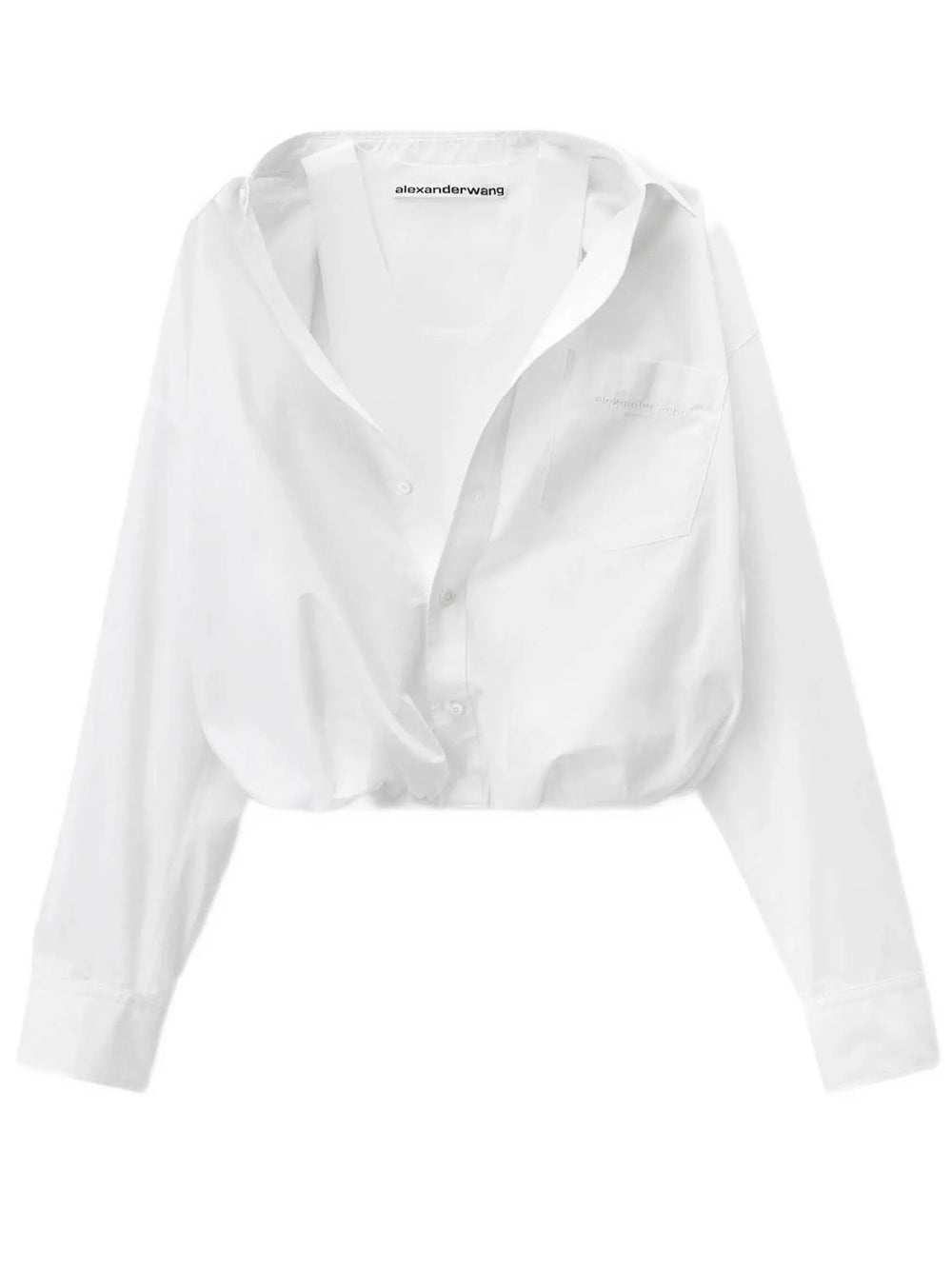 Alexander Wang Women Pre-Styled Gathered Shirt W/ Tank ALEXANDER WANG