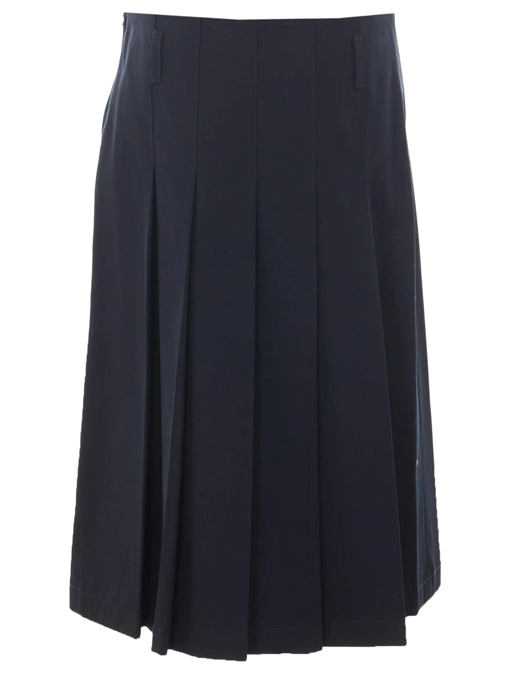 A.P.C. Women Alice Gabardine Midi Skirt A.P.C.