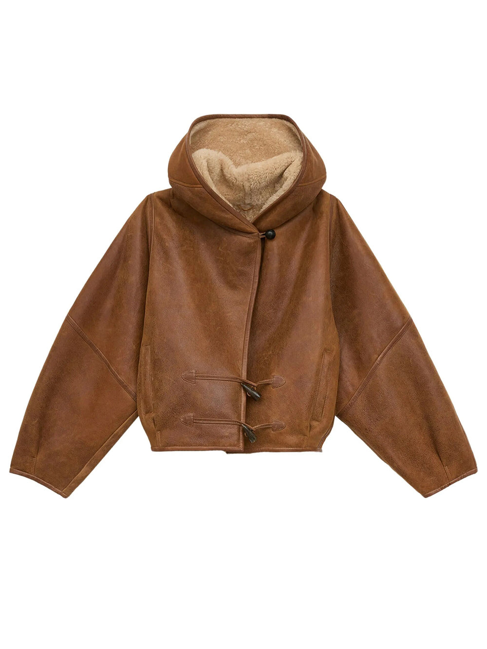 Isabel Marant Women Amiel Short Shearling Coat ISABEL MARANT