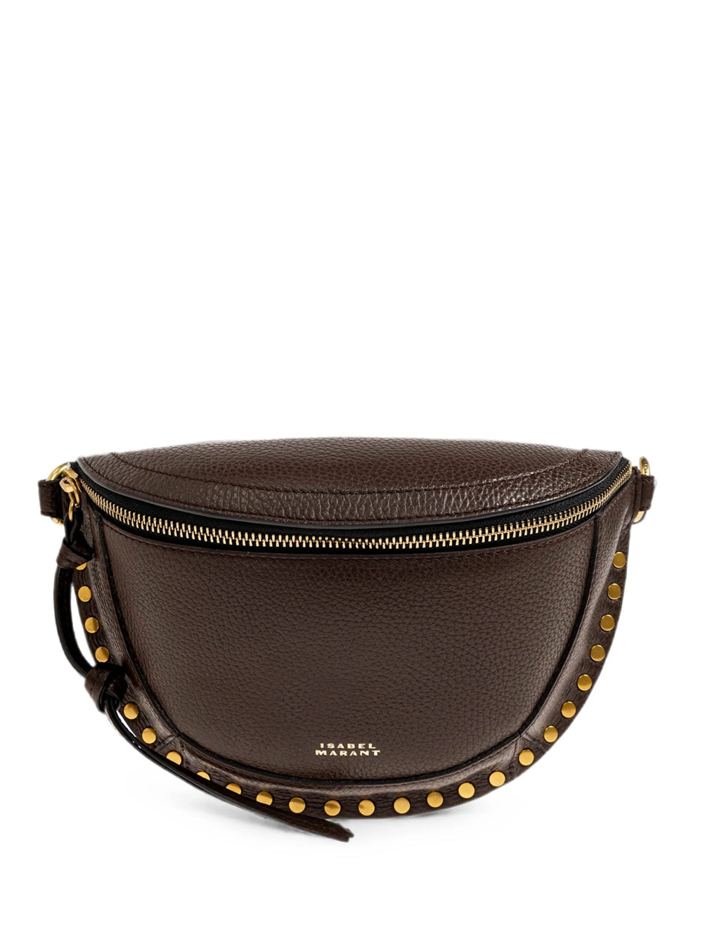 Isabel Marant Women Skano Hammered Leather Belt Bag With Studs ISABEL MARANT