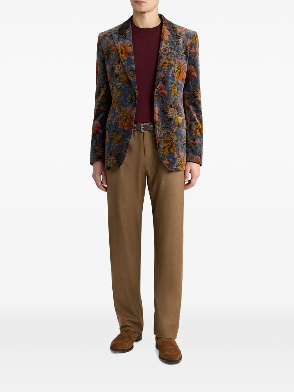 Etro Men Fuji Knitted C-Neck ETRO