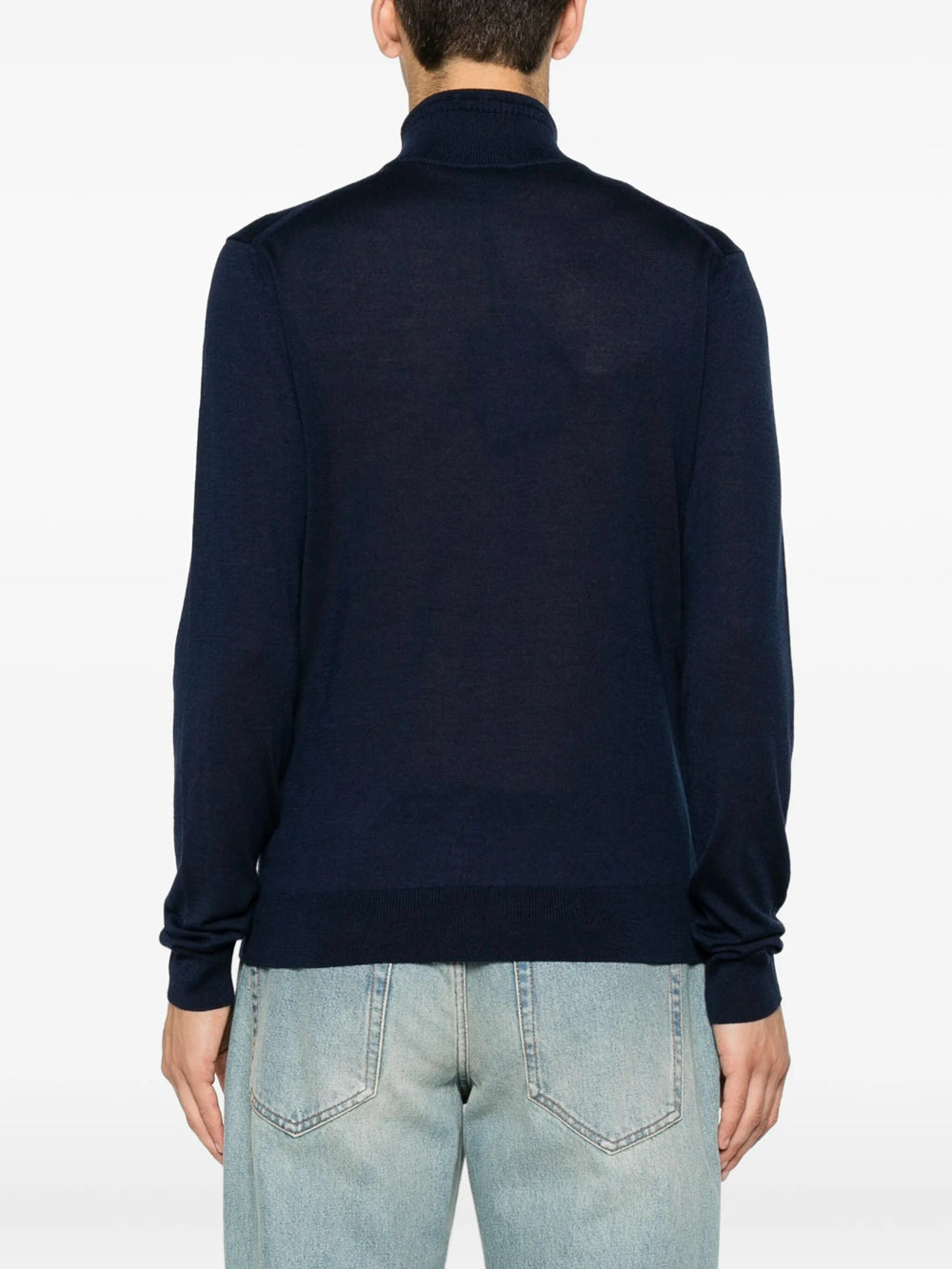 Etro Men Fuji Knitted Quarter Zip Jumper ETRO