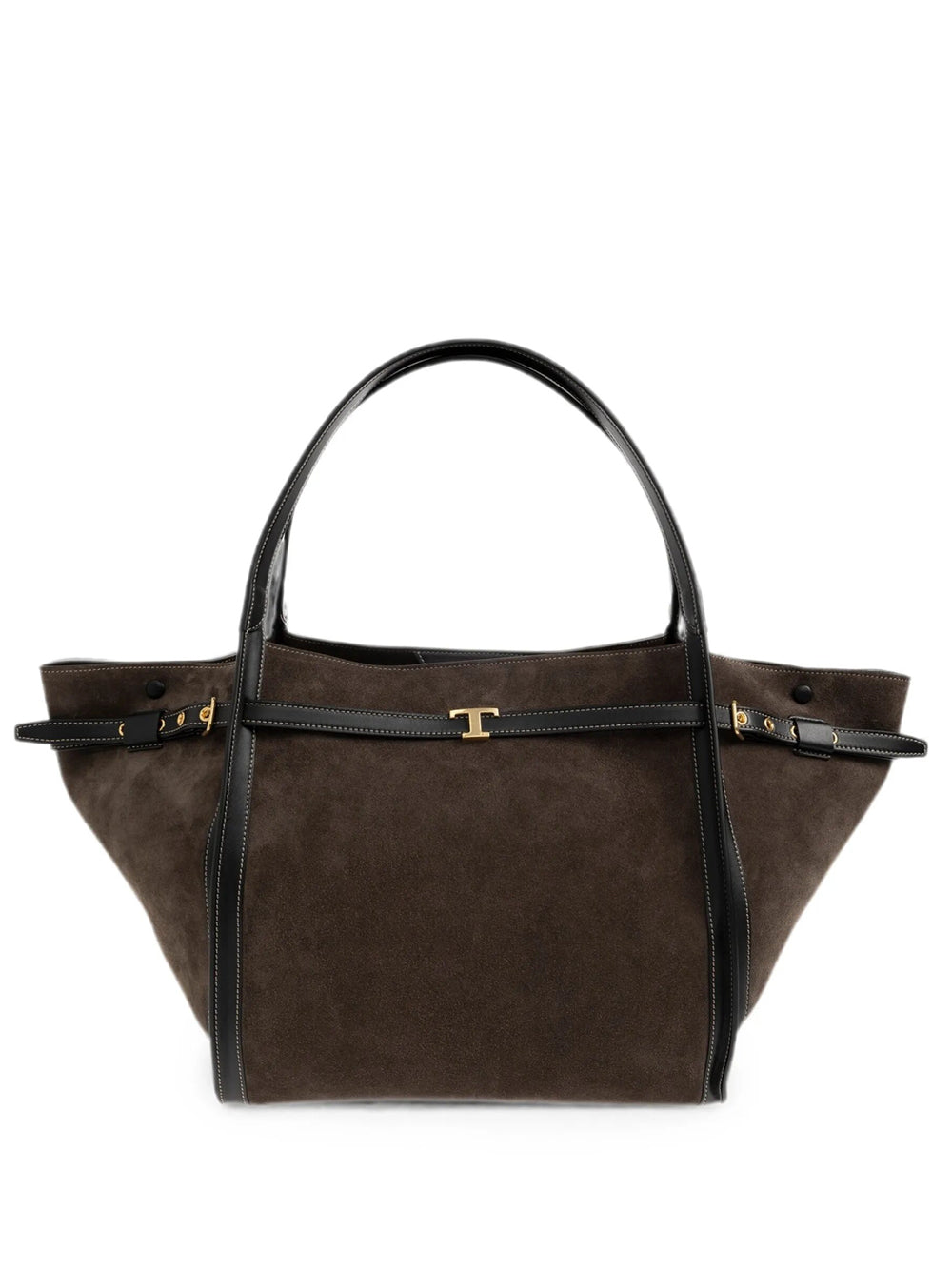 Tod's Women Borsa Shopping T Signature In Pelle Scamosciata Media TOD'S