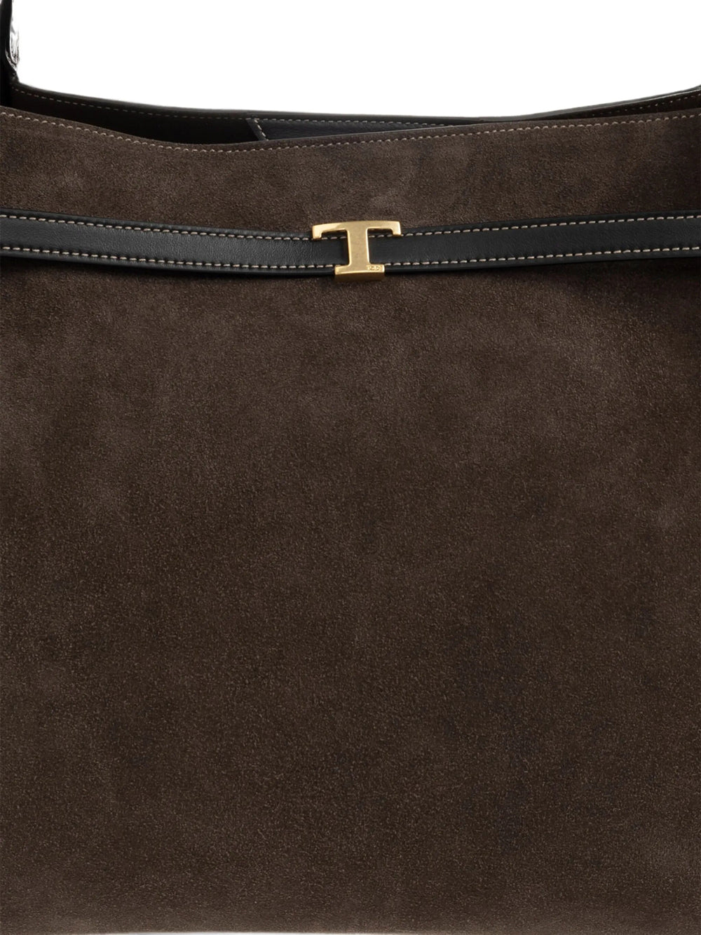 Tod's Women Borsa Shopping T Signature In Pelle Scamosciata Media TOD'S