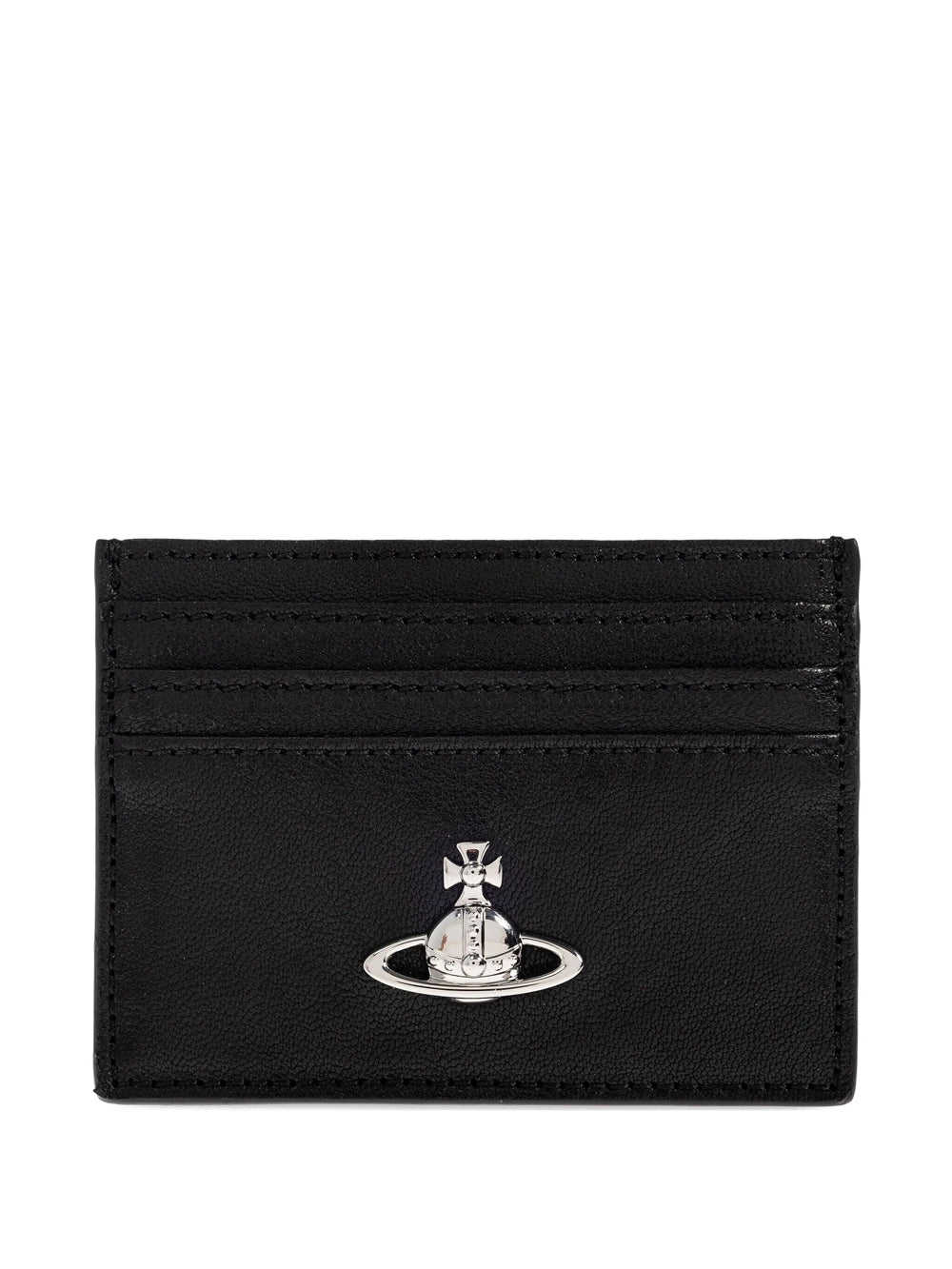 Vivienne Westwood Women Flat Card Holder In Washed-Look Leather VIVIENNE WESTWOOD