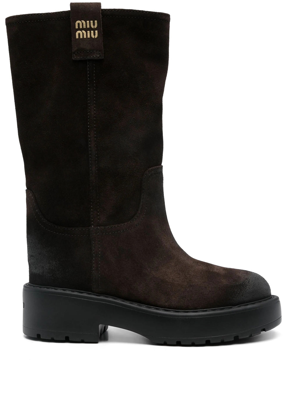 Miu Miu Women Suede Boots MIU MIU