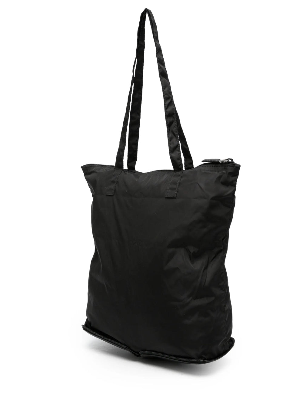 Prada Women Nylon Tote Bag With Saffiano Leather Case PRADA