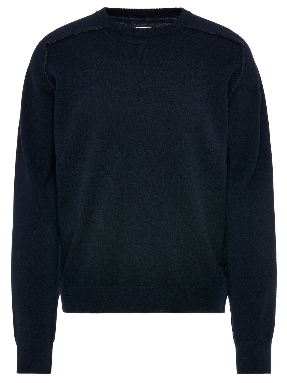 Maison Margiela Men Virgin Wool Crewneck Sweater MAISON MARGIELA