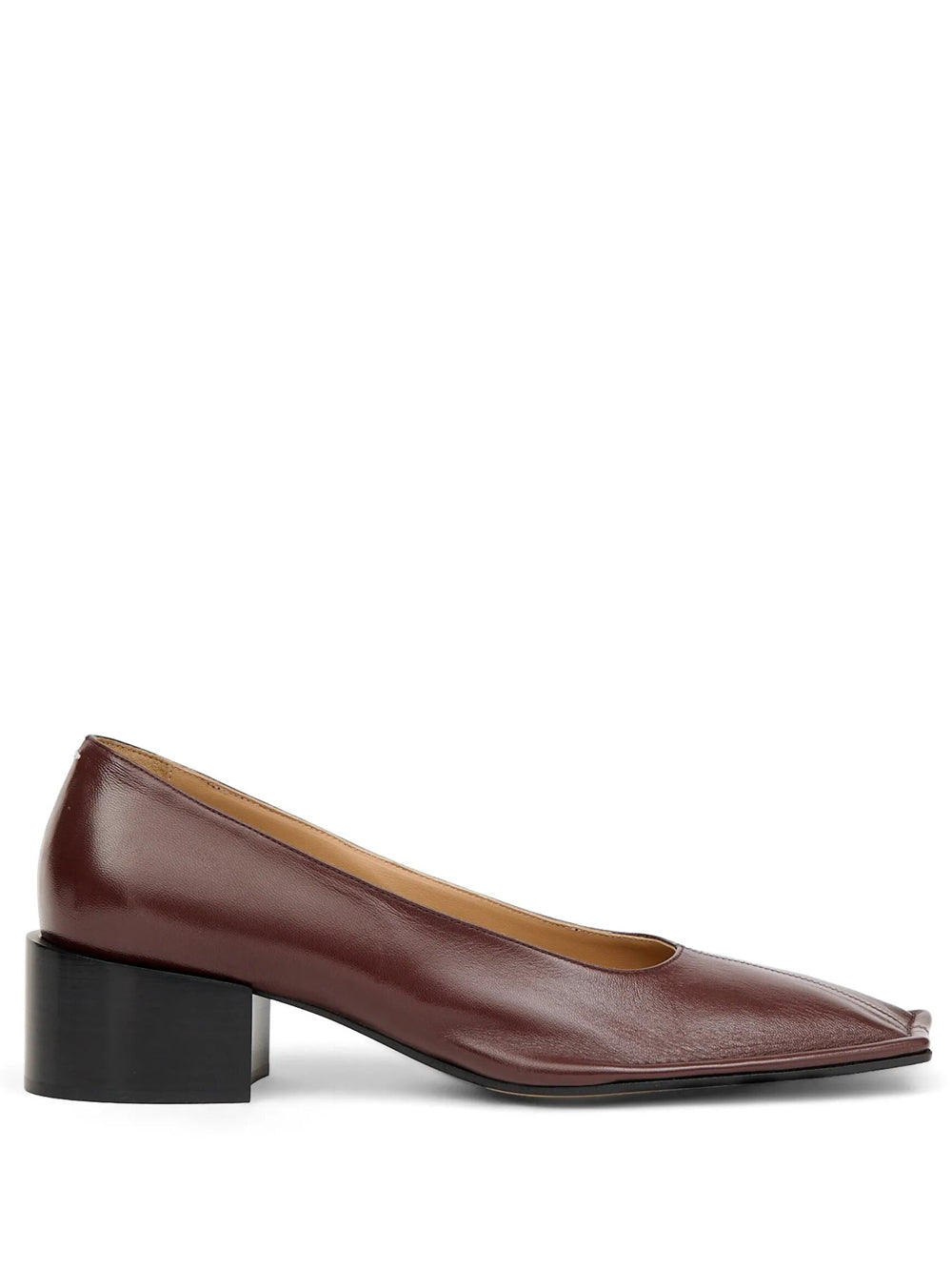 Maison Margiela Women Piped Shiny Nappa Leather Pump MAISON MARGIELA
