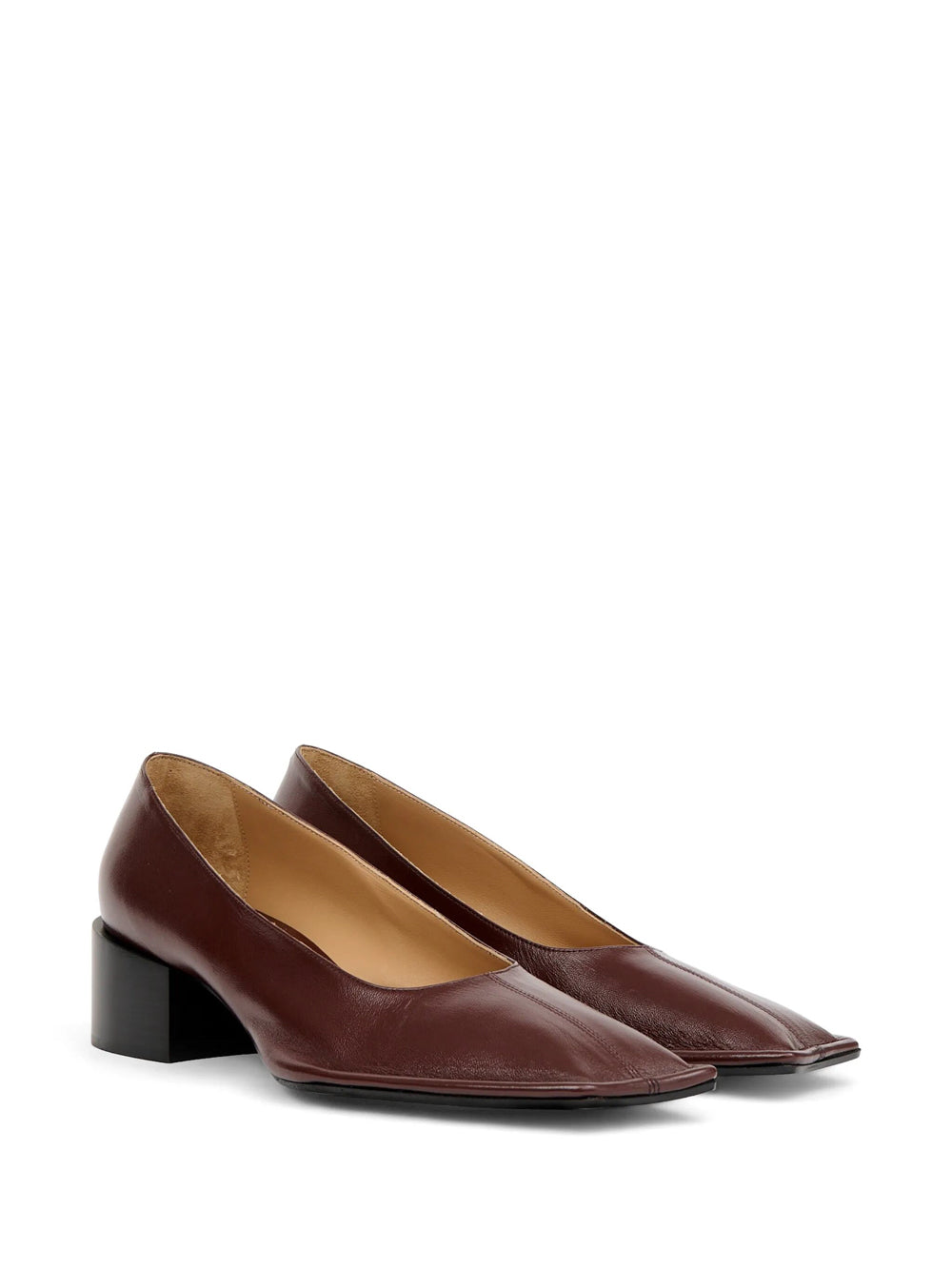 Maison Margiela Women Piped Shiny Nappa Leather Pump MAISON MARGIELA