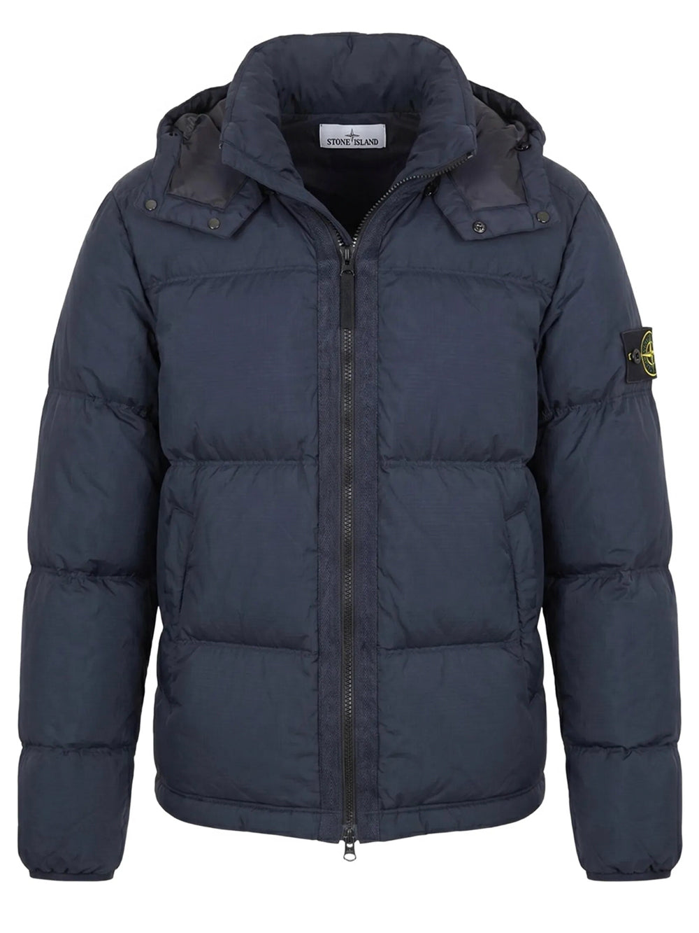 Stone Island Men Tear-Resistan Down Jacket With Detachable Hood STONE ISLAND
