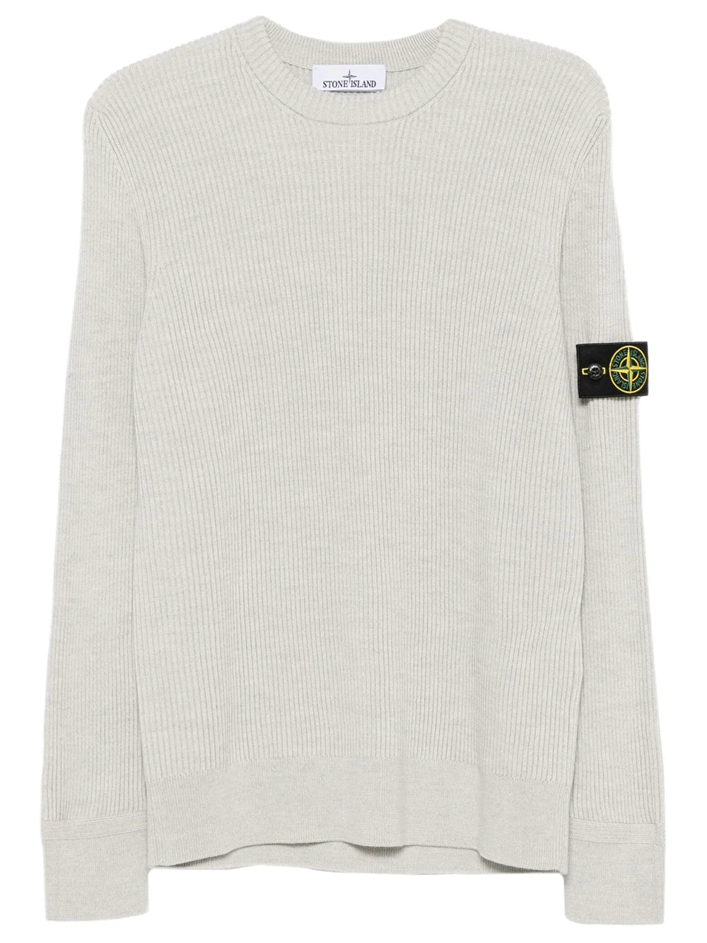 Stone Island Men Crewneck Sweater With Ribbed Trims STONE ISLAND
