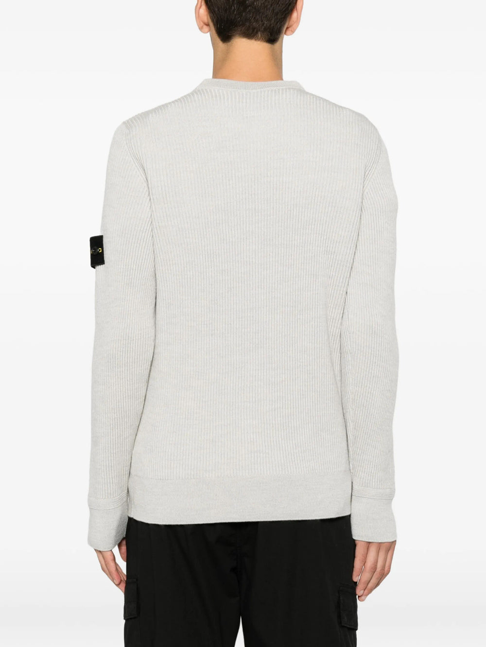Stone Island Men Crewneck Sweater With Ribbed Trims STONE ISLAND