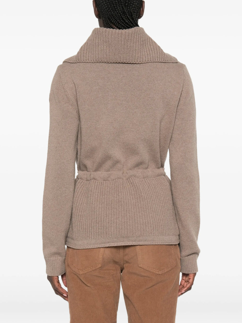 Moncler Women Wool & Cashmere Blend Padded Zip-Up Cardigan MONCLER