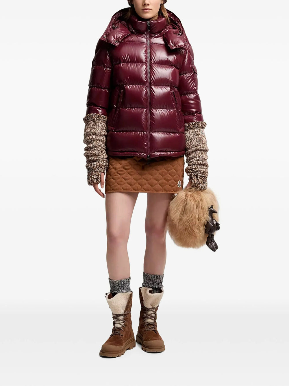 Moncler Women Maire Hooded Short Down Jacket MONCLER