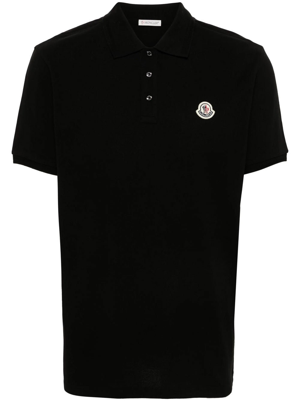 Moncler Men Double Logo Patch Cotton T-Shirt MONCLER