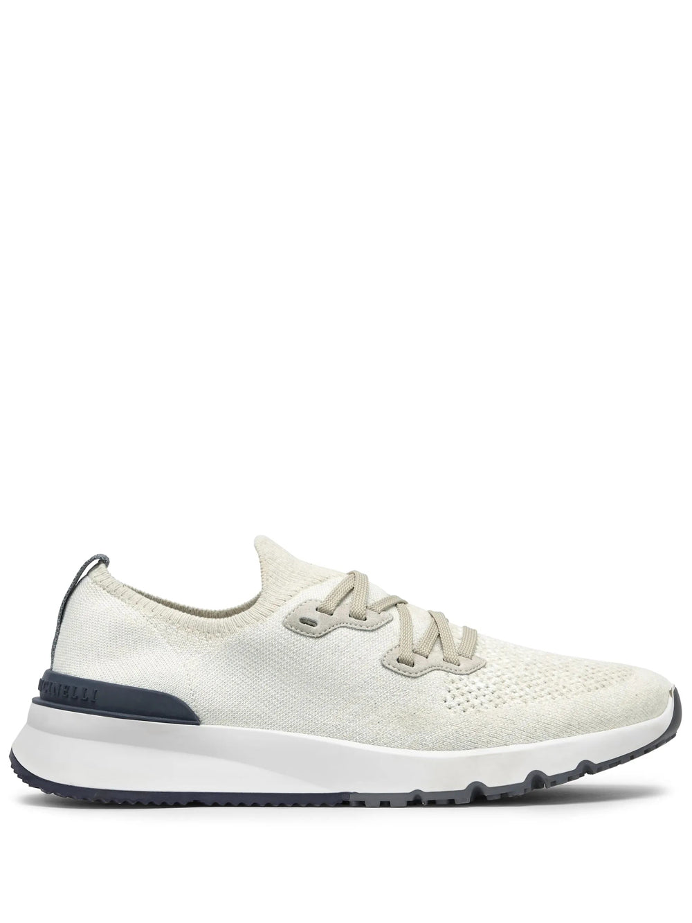 Brunello Cucinelli Men Cotton Chiné Knit Runners BRUNELLO CUCINELLI