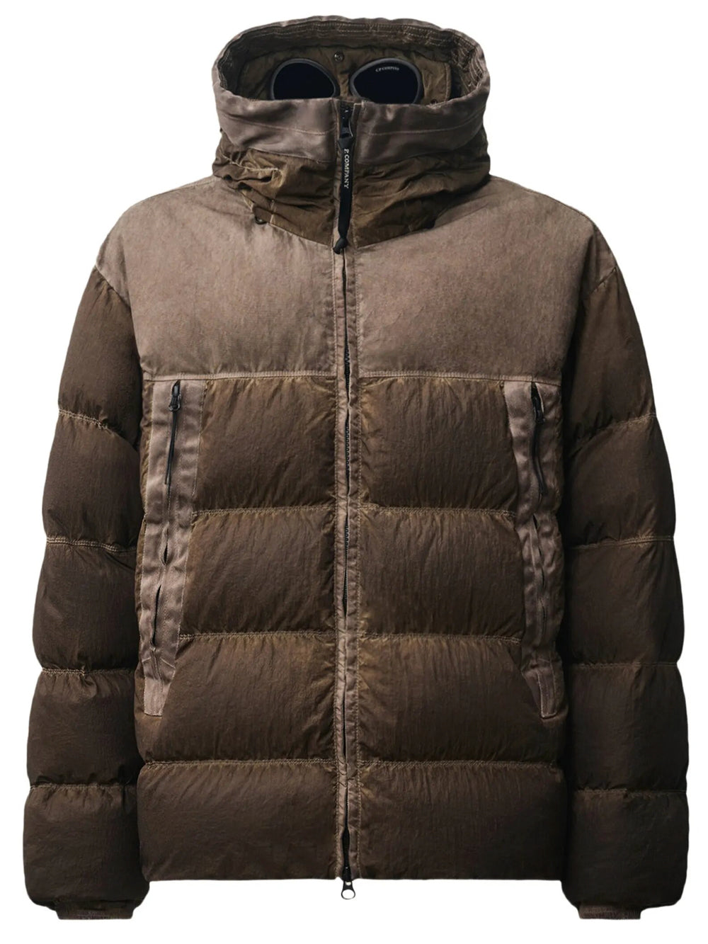 C.P. Company Men Goggle-Detail Quilted Medium Jacket C.P. COMPANY