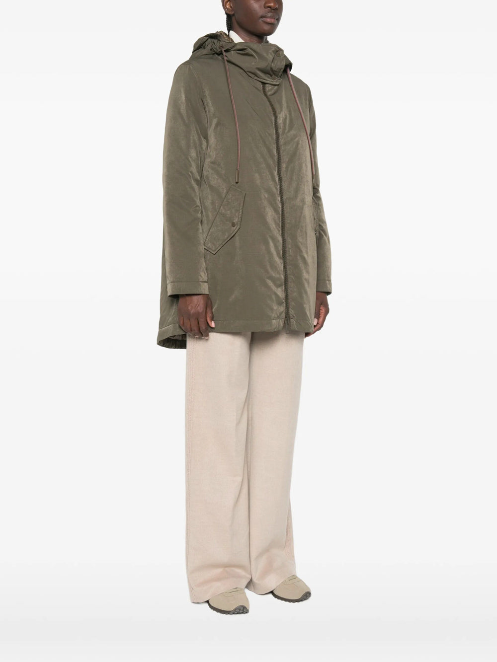 Herno Women Hooded Ripstop Parka HERNO