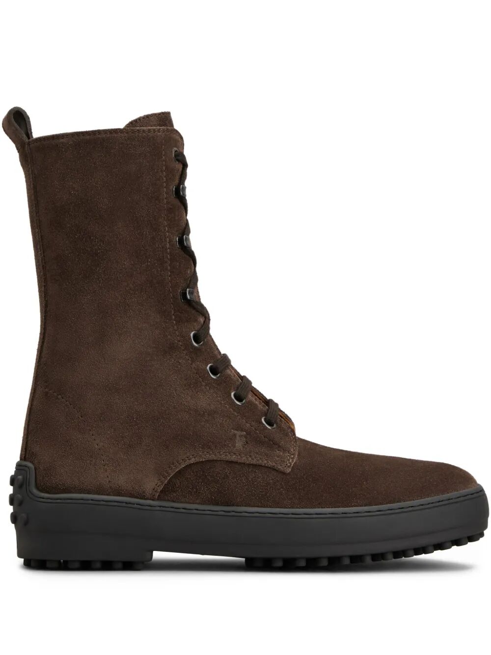 Tod's Women High-Laced Suede Chelsea Boots