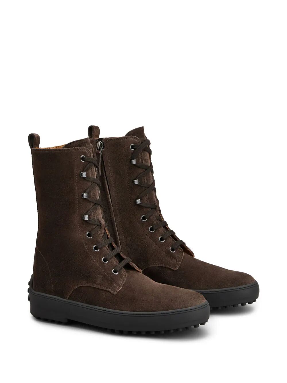 Tod's Women High-Laced Suede Chelsea Boots
