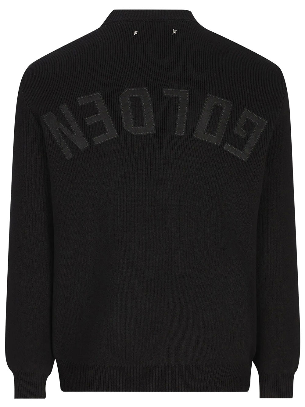 Golden Goose Men Maglia Regular Fit A Costine Con Patch Logo Sul Retro GOLDEN GOOSE