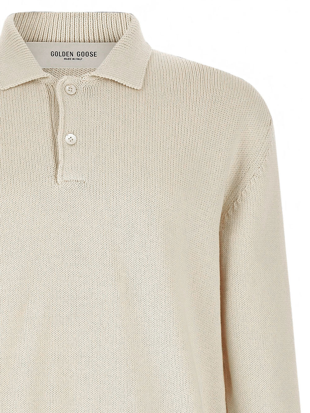 Golden Goose Men Polo In Cotone Con Bordi A Contrasto GOLDEN GOOSE