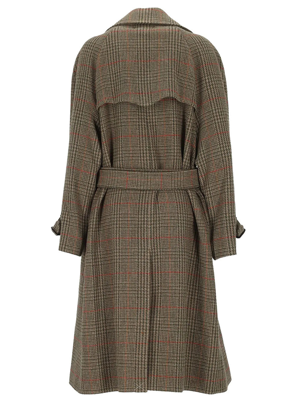 Golden Goose Women Cappotto Doppiopetto Roxanne In Lana Con Motivo A Quadri GOLDEN GOOSE
