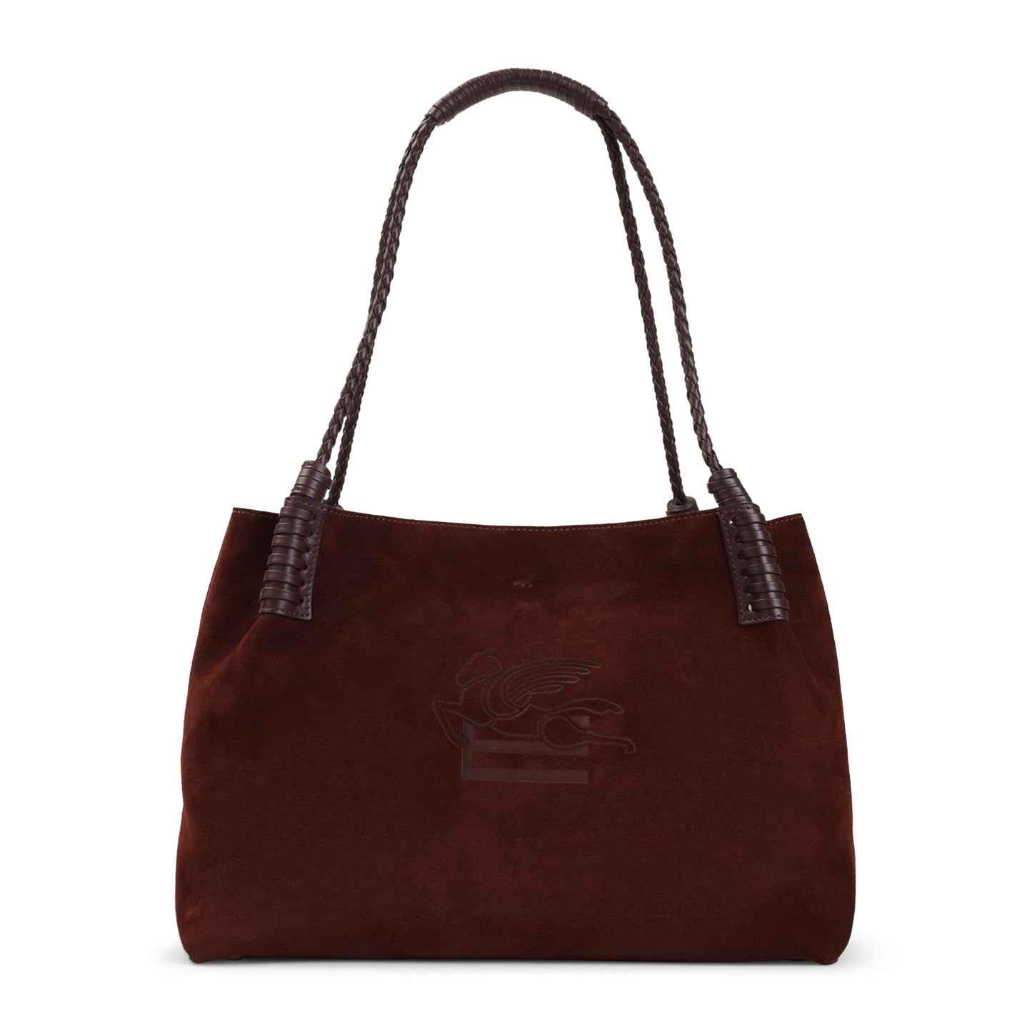 Etro Libra Medium Suede Shopping Bag Women ETRO