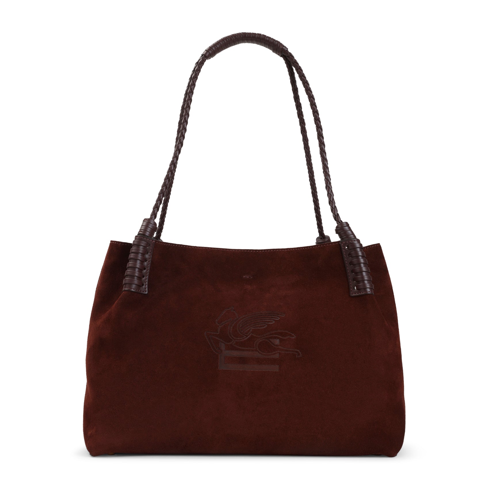 Etro Libra Medium Suede Shopping Bag Women ETRO