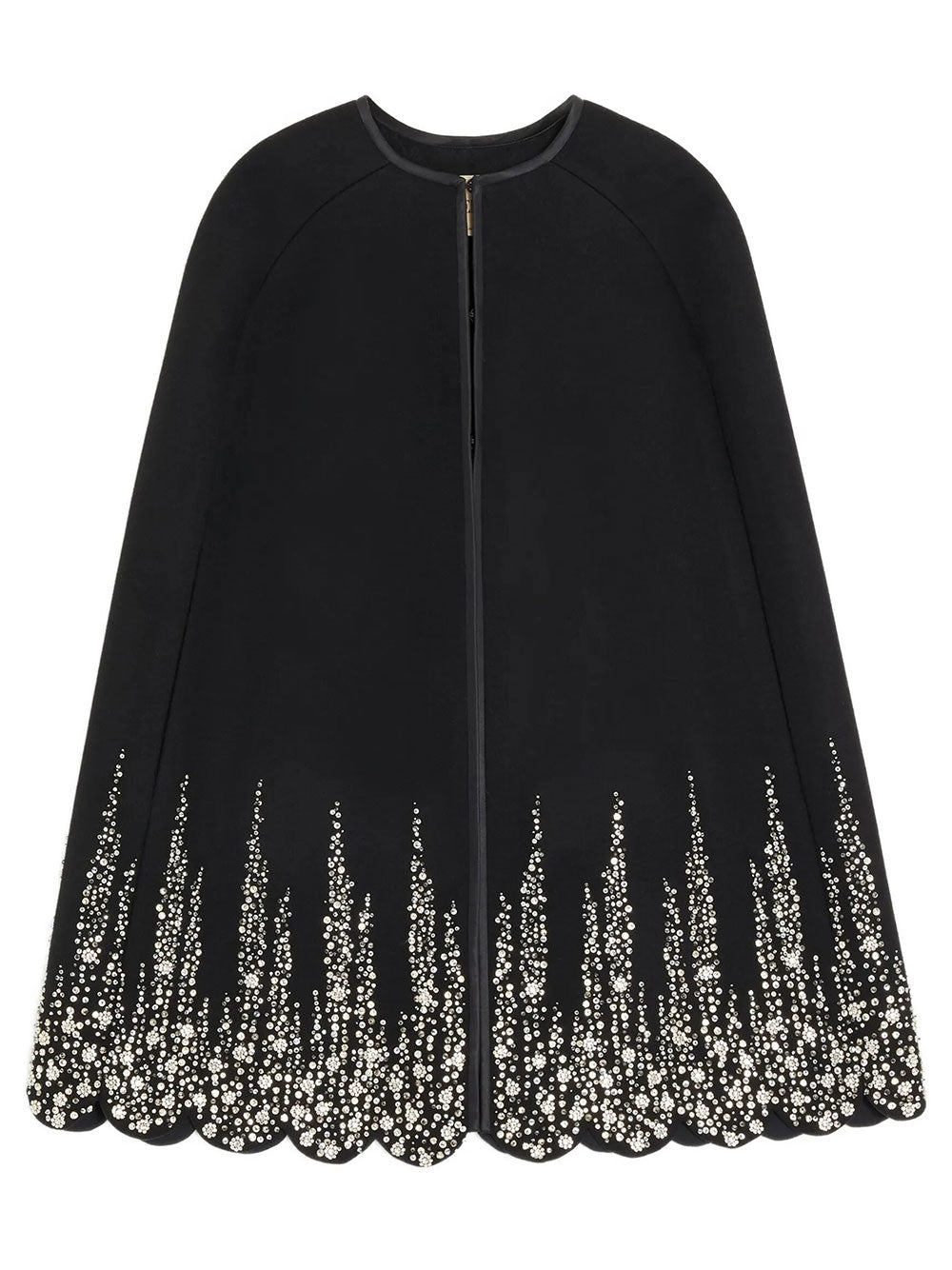 Valentino Garavani Women Cappa In Compact Drap Ricamata VALENTINO GARAVANI