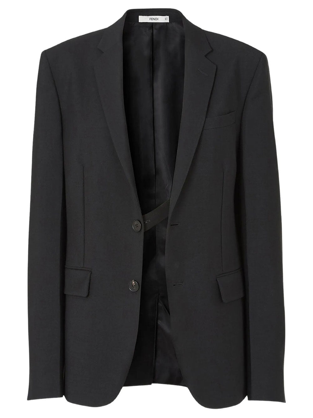 Fendi Women Blazer Monopetto In Kid Mohair FENDI