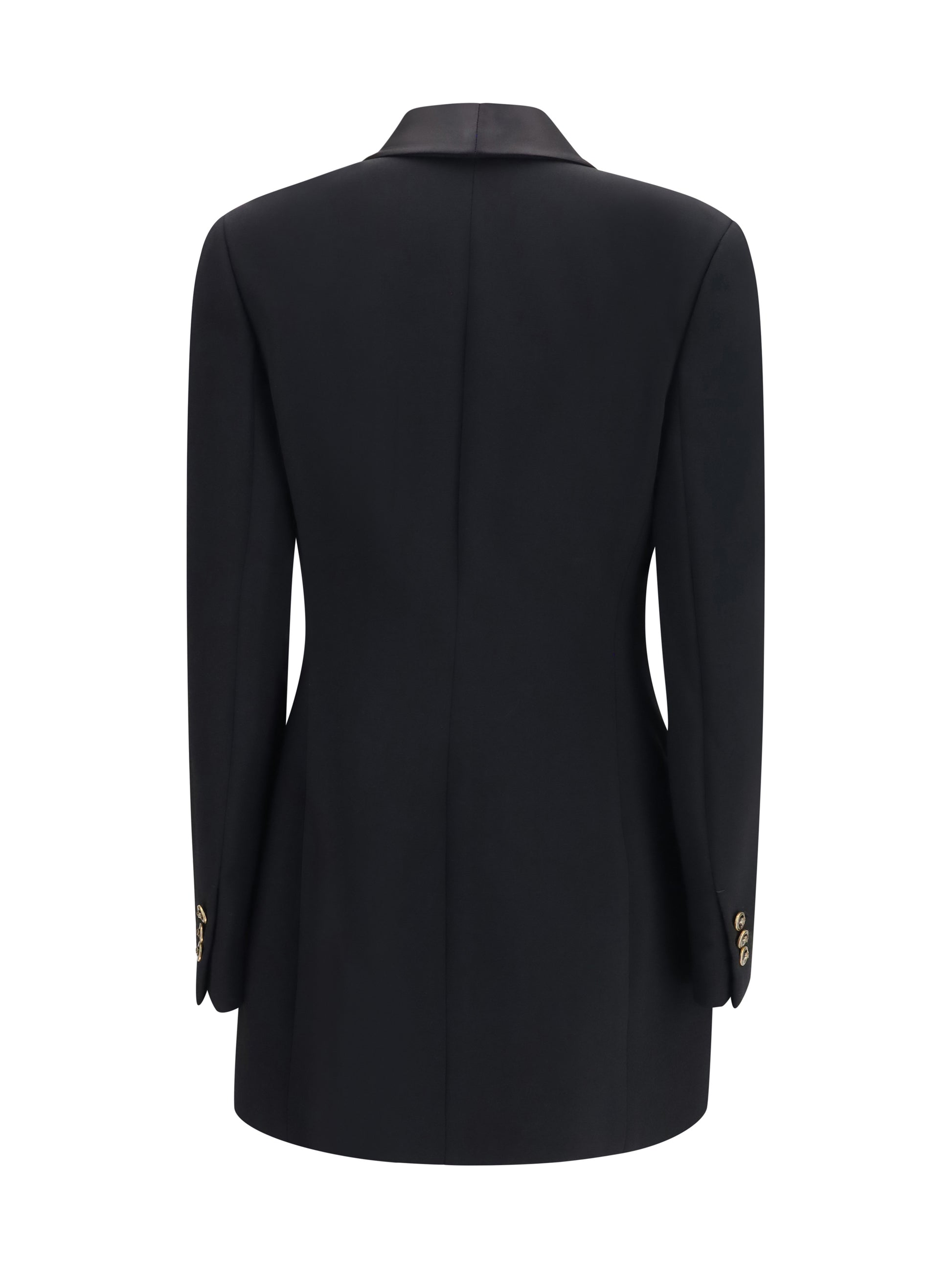 Versace Women Wool Double Breasted Blazer VERSACE