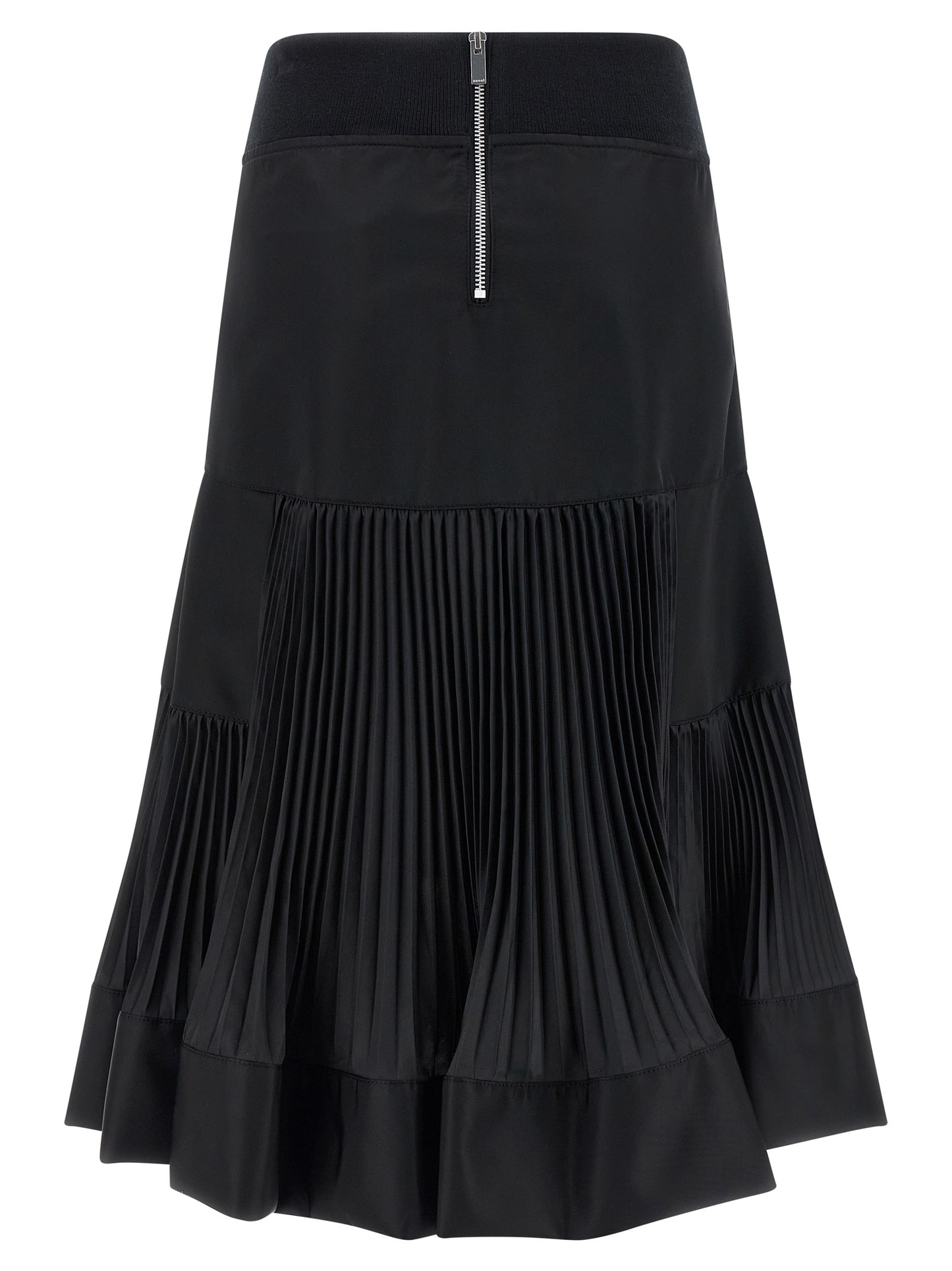 Sacai Women Pleated Insert Skirt SACAI