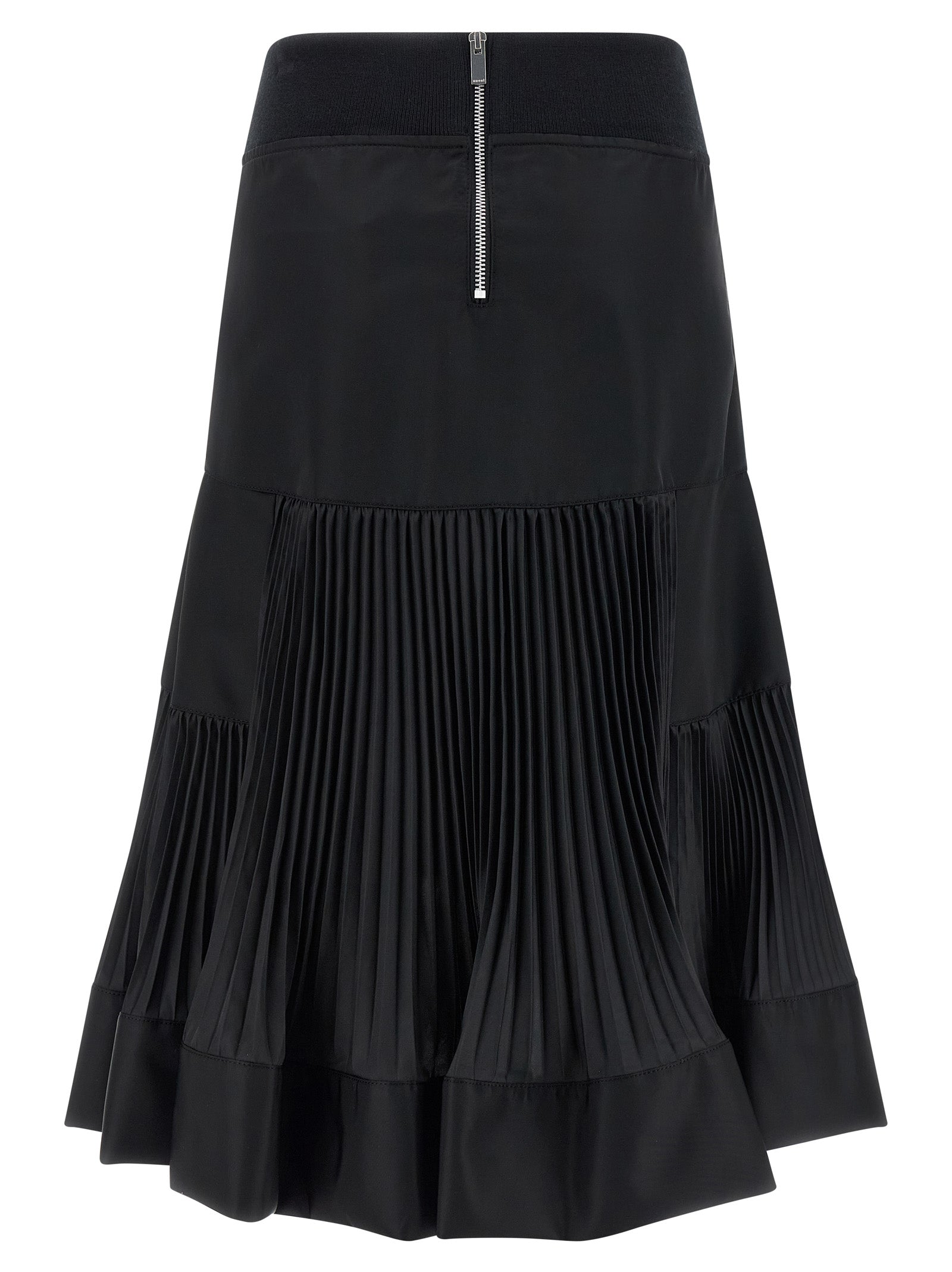 Sacai Women Pleated Insert Skirt SACAI