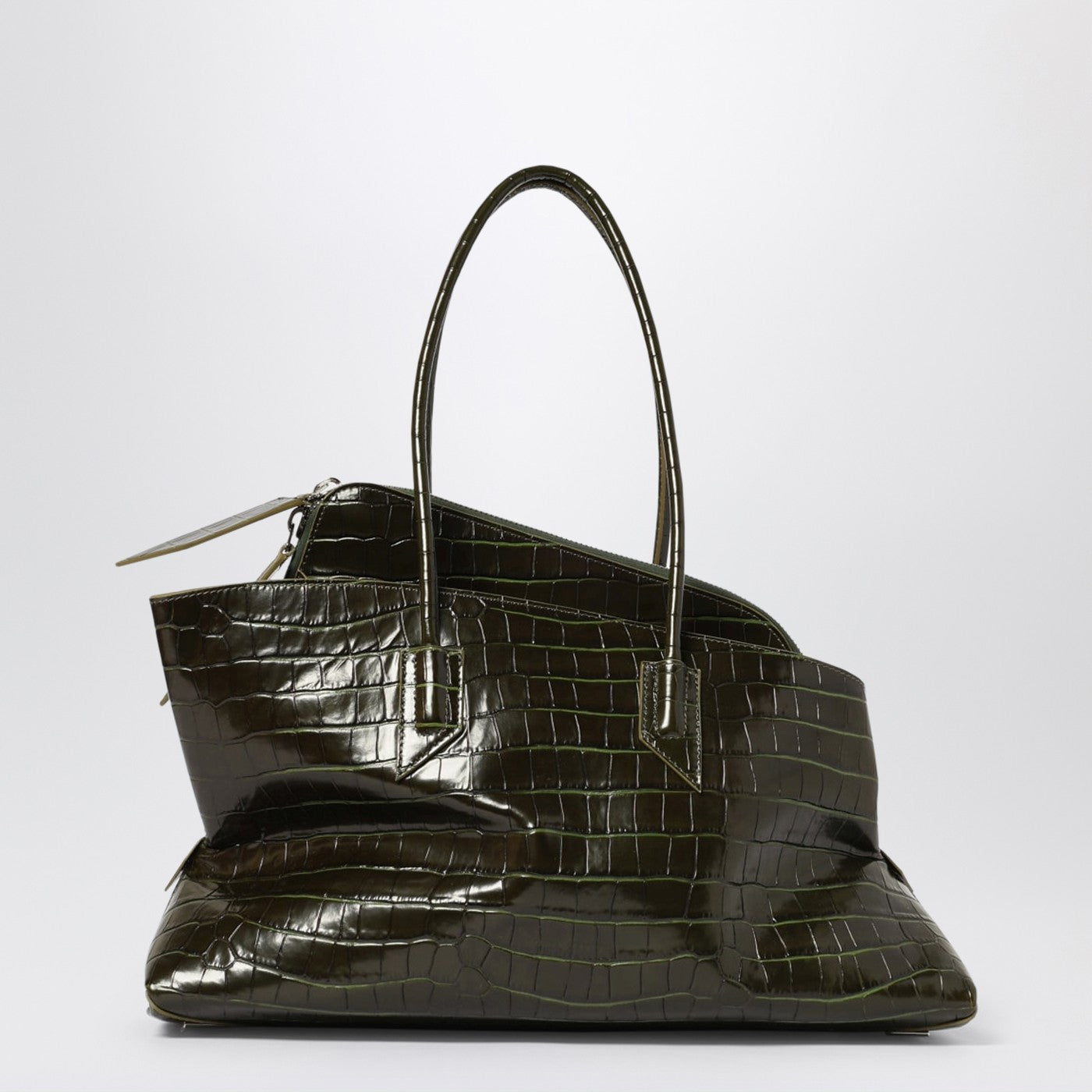 The Attico La Passeggiata Medium Bag Dark Green Women THE ATTICO