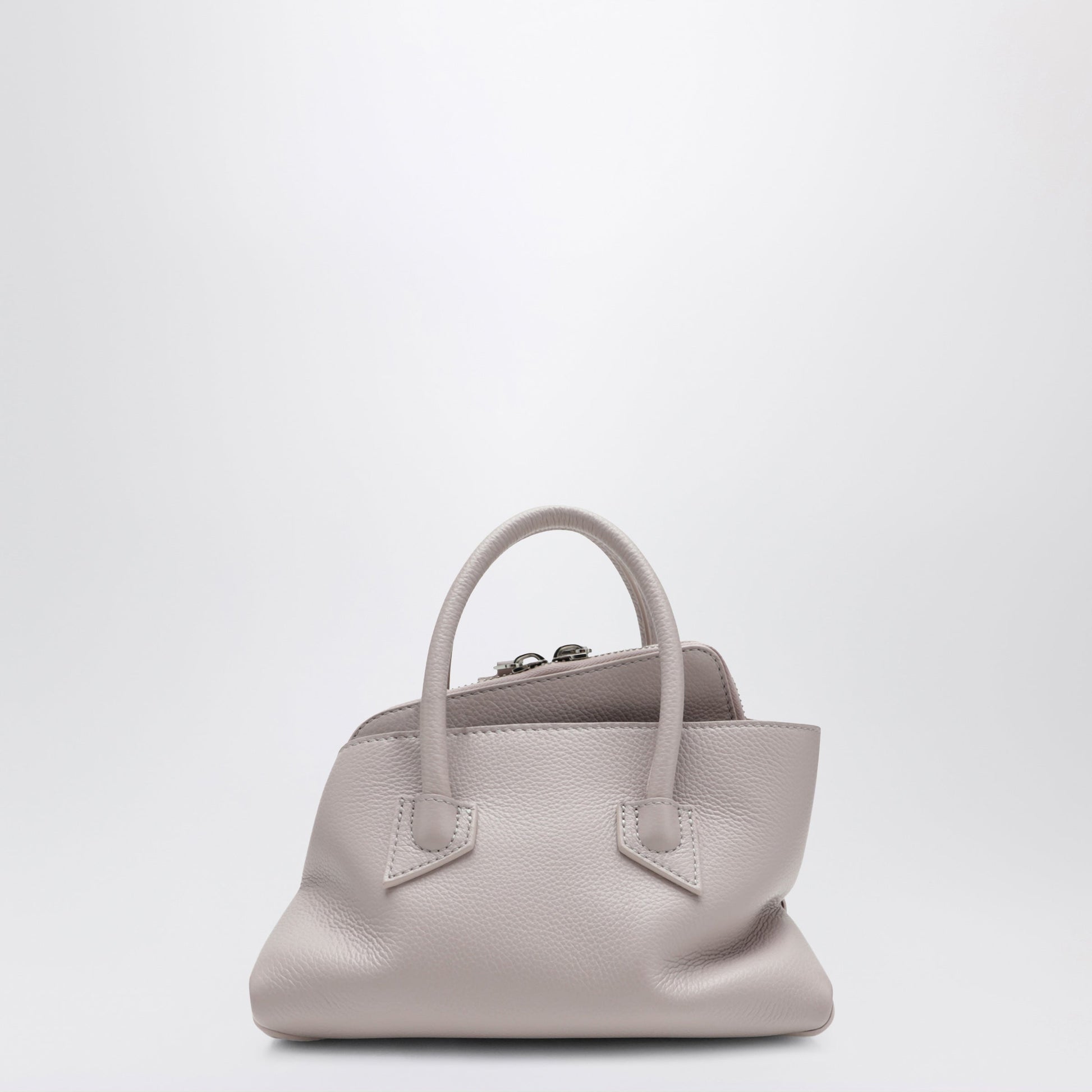 The Attico Light Mauve Grain Leather La Passeggiata Mini Bag Women THE ATTICO