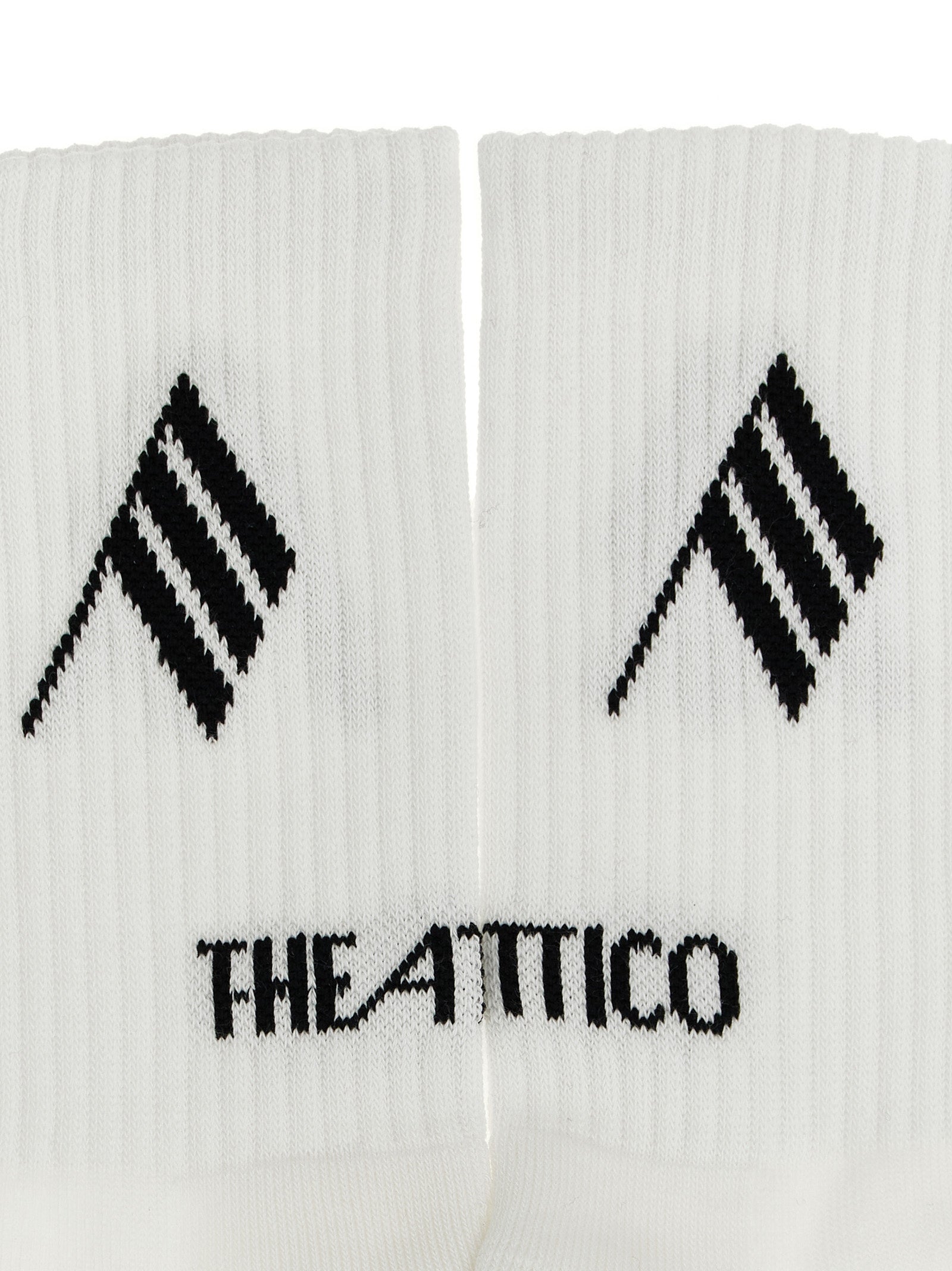 The Attico Women Logo Socks THE ATTICO