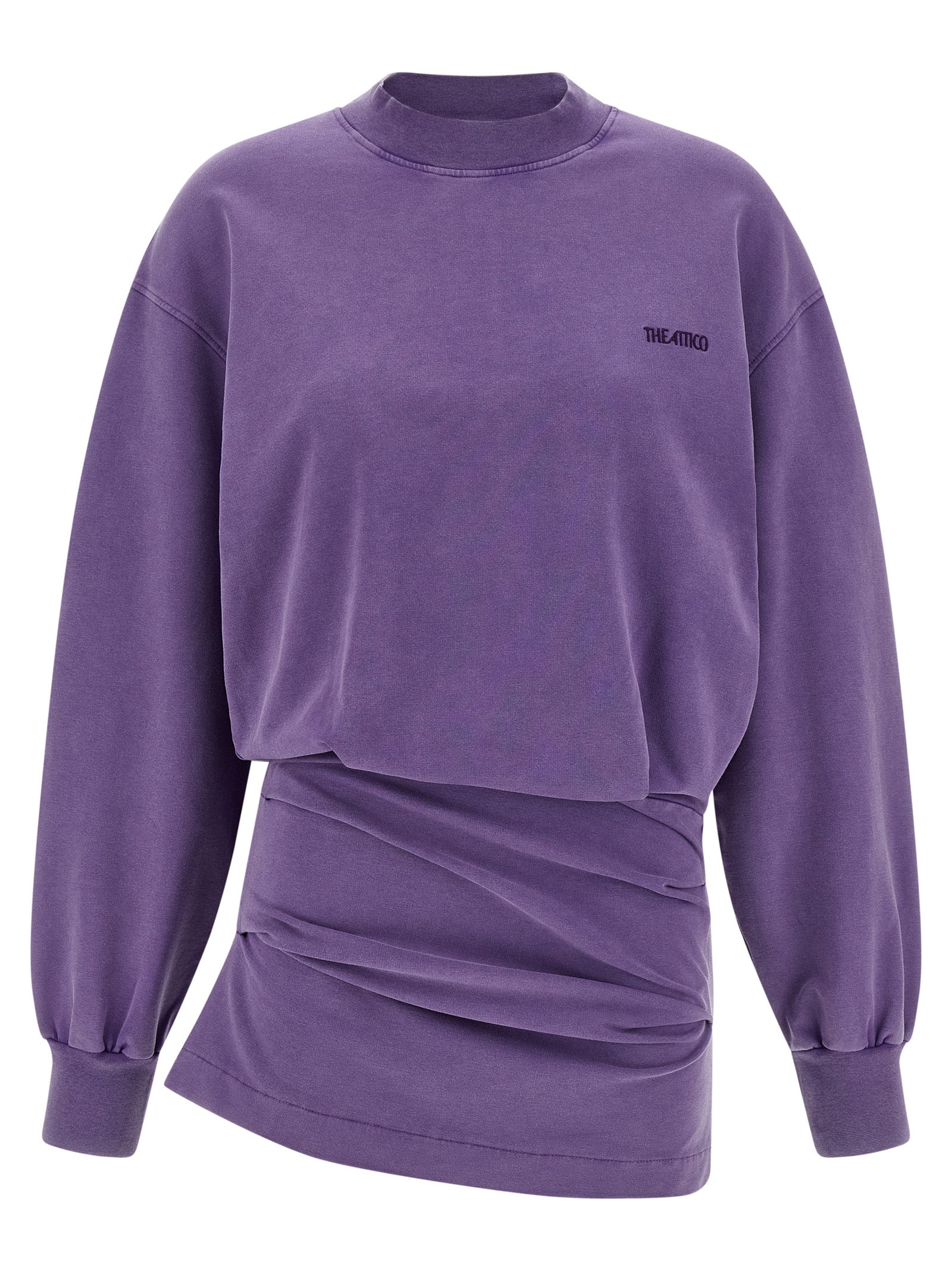 The Attico Women Faded Sweatshirt Dress THE ATTICO