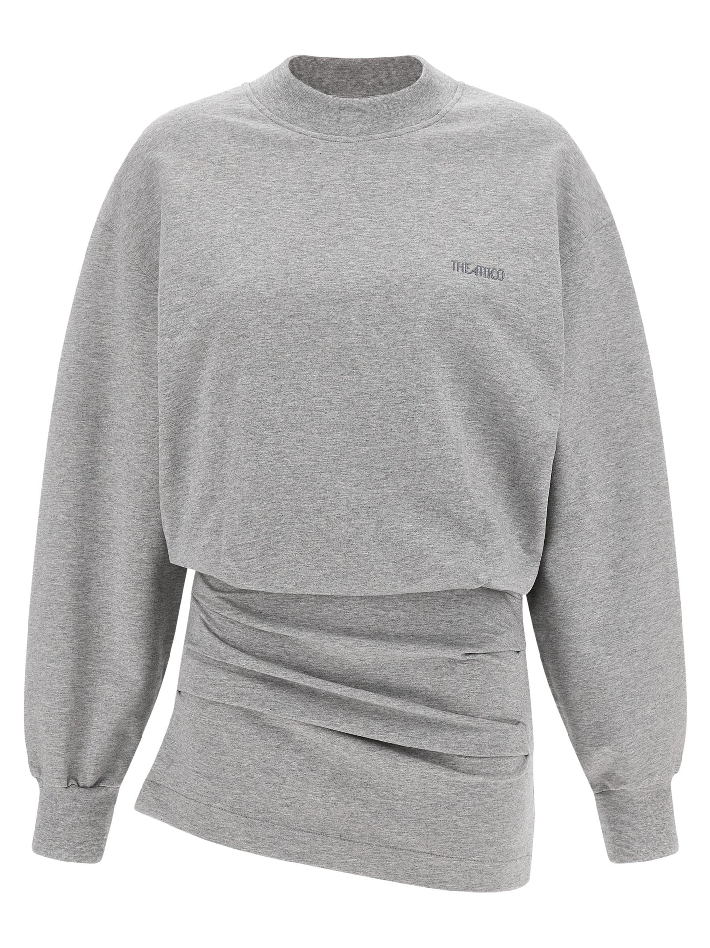 The Attico Women Mélange Sweatshirt Dress THE ATTICO