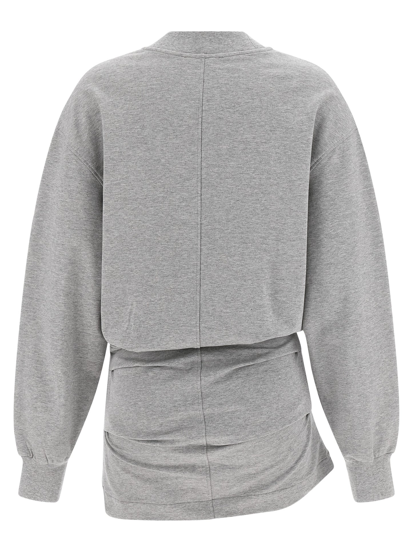 The Attico Women Mélange Sweatshirt Dress THE ATTICO