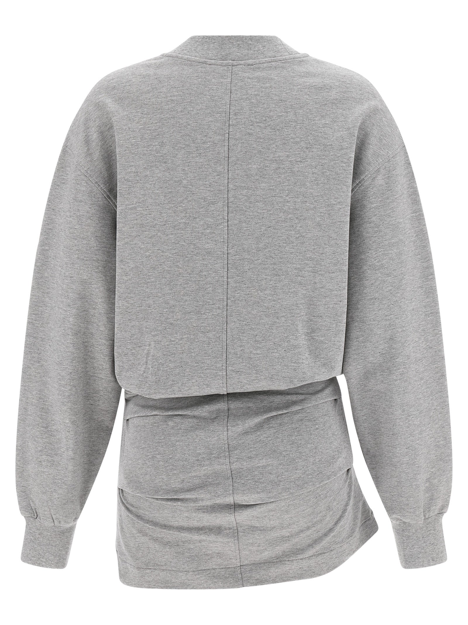 The Attico Women Mélange Sweatshirt Dress THE ATTICO